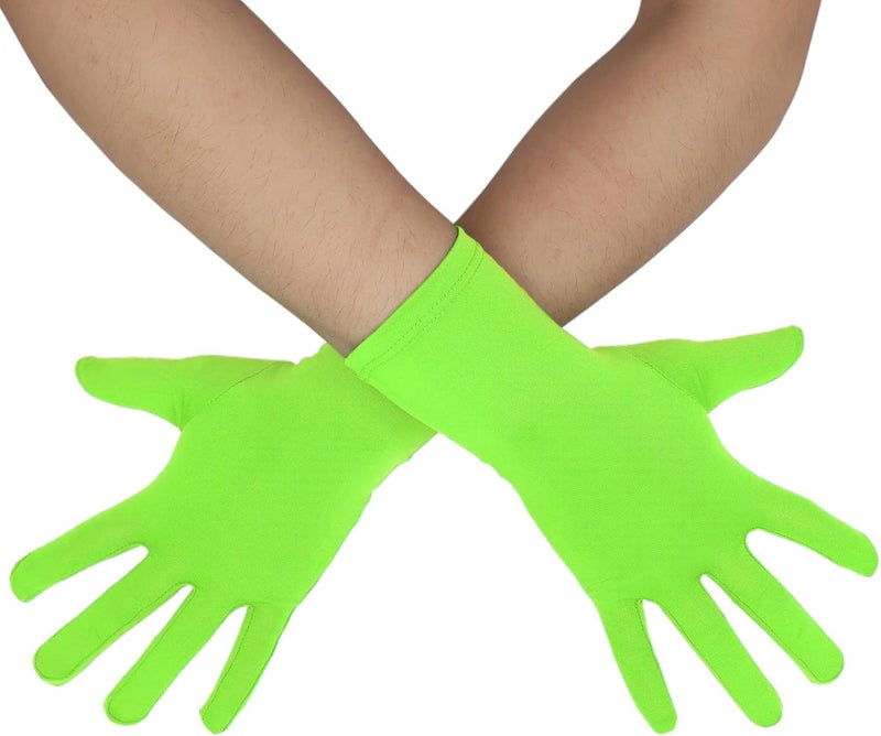 Sheface Stretchy Spandex Costume Gloves - Men's & Women's Banquet Party Wedding Gloves - Image 1